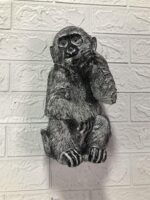 농가 안뜰 레저 클럽 핫팟 바베큐 레스토랑 벽 장식 12 동물 벽걸이 핫 세일 - 이미지 4