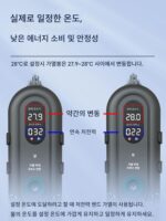 센센롱 수족관 가열봉 자동 지능형 일정 온도 절전 가열봉 수족관 히터 가변 주파수 디지털 디스플레이 주파수 - 이미지 3