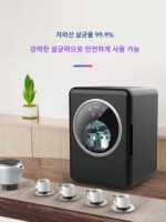 데스크탑 컵 보관 다도 소독 캐비닛 티컵 티세트 스페셜 테이블 소규모 사무실 상업용 소독 캐비닛 - 이미지 3