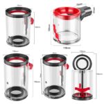 다이슨 진공 청소기 먼지통 v7v8v10v11v12V10슬림 쓰레기통 품질 보증에 적합합니다.