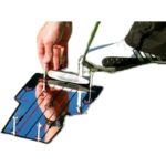 멜레링크스 골프 사무실 볼 카펫 그린 소재 미니 골프 세트 홈 퍼팅 연습기 - 이미지 5