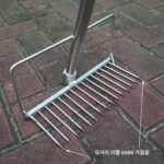 조개 갈퀴 스테인리스 304 그물 파기 조개 유물 도구 바다 유물 - 이미지 2