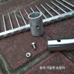 조개 갈퀴 스테인리스 304 그물 파기 조개 유물 도구 바다 유물 - 이미지 4