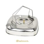 일본산 벨몬트 야외 캠핑용 스테인리스 스틸 사각 주전자, 티필터 포함 차와 커피 우려내기용