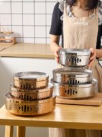 스테인리스 스틸 해머 패턴 얕은 수프 스토브 상업용 알코올 스토브 건조 냄비 냄비 크리에이티브 황소개구리 냄비 매운 냄비 단열 스토브