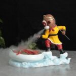 드라이아이스 크리에이티브 식기 호텔 특성 예술적 컨셉 테이블 세팅 개인용 접시 개인 셰프 인터넷 유명인 가재 원숭이 왕 서유기 - 이미지 2