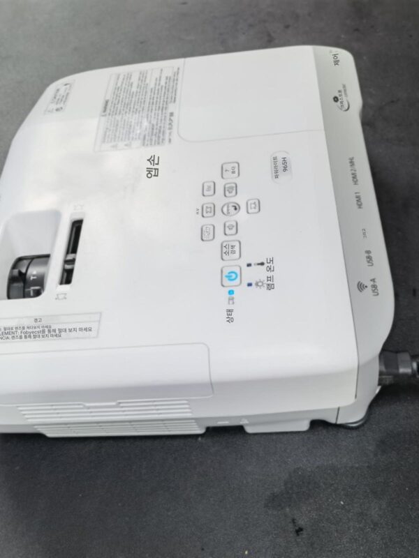 중고 에프슨 965H 프로젝터 HD 듀얼 HDMI 고휘도 프로젝터 홈 오피스 모바일 폰 Wifi 프로젝션 스크린