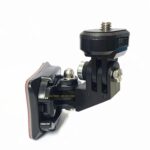 CASE 스포츠 카메라 헬멧 사이드 브라켓 곡면 접착 고정 소니 인스타360 액세서리에 적합 - 이미지 5