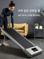 플랫 러닝머신 홈 소형 신축 주택 지방 연소 무소음 실내 피트니스 장비 접이식 워킹머신 - 이미지 2