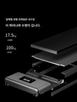 플랫 러닝머신 홈 소형 신축 주택 지방 연소 무소음 실내 피트니스 장비 접이식 워킹머신 - 이미지 5