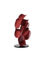 사무실 장식 추상 금속 예술 장식품 모델 룸 판매 사무실 거실 입구 공예품 고급 선물 - 이미지 5