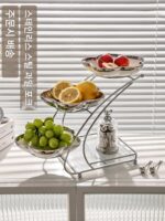 가벼운 고급 과일 접시 거실 홈 티 테이블 사탕 접시 2024년 신제품 간식 디스플레이 접시 크리에이티브 장식 디저트 접시 - 이미지 5