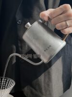 핸드브루 커피포트 드립컵 세트 가정용 커피메이커 야외 캠핑장비 접이식 핸드브루 커피포트 - 이미지 3