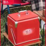 CHUMS Qia Qia Bird 고가 야외 캠핑 장비 단열 상자 자동차 피크닉 냉장고 CH62-1128 - 이미지 4