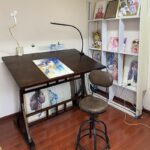 (배송 가능) 미술 학생을 위한 특별한 드로잉 테이블, 드로잉, 페인팅, 페인팅, 아트, 컴퓨터 디자인 책상 - 이미지 2