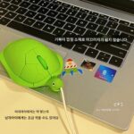 고가 귀여운 거북이 쥐 USB 유선 무선 무소음 창의적 개성 친구 및 여자친구 선물 - 이미지 2