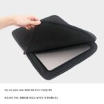 Xingrishe ELECOM 충격 방지 노트북 가방 15.6인치 노트북 라이너 가방 다기능 비주얼 디지털 액세서리 가방 블랙 올매치 비즈니스 Apple Huawei 보관 가방 - 이미지 4