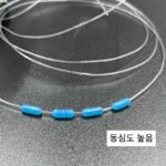 대형 두꺼운 줄 공간 콩 초대형 바다 낚시 보트 낚싯줄 콩 앵커 물고기 실리콘 낚시 장비 액세서리 - 이미지 3