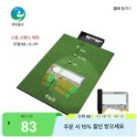 멜레링크/멜로골프 신형 스윙 스탠스보드 휴대용 스탠스매트 골프연습용품