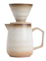 세라믹 커피포트 필터 스톤웨어 가마 교체 V60 드립 핸드 브루잉 포트 공유 포트 세트 커피 필터 컵 미국 스타일 - 이미지 5