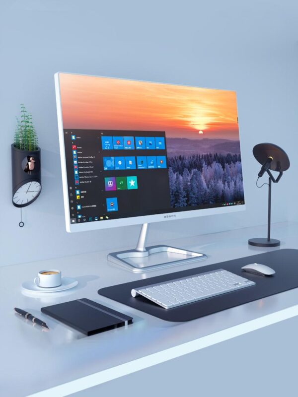 새로운 i7 하이엔드 독립 그래픽 초박형 올인원 컴퓨터 8코어 홈 오피스 게임 데스크탑 호스트 치킨 먹기 풀세트