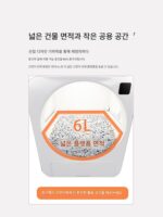 IKXO 지능형 자동 세척 고양이용 변기 상자 폐쇄형 대형 고양이 변기 배설물 수거기 전기식 탈취 및 살균 - 이미지 4