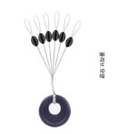 스페이스빈즈 초밀착 실리콘 고무 경쟁용 물속 숨겨진 미끼 슬립 플로트 원통형 낚시 낚시 장비 용품 라인 그룹 소형 액세서리 - 이미지 3