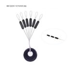 스페이스빈즈 초밀착 실리콘 고무 경쟁용 물속 숨겨진 미끼 슬립 플로트 원통형 낚시 낚시 장비 용품 라인 그룹 소형 액세서리 - 이미지 5