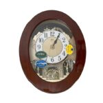 레트로 거실 벽시계 고급 벽시계 매직 뮤직 스와로브스키 크리스털 벽시계 노르딕 거실 무음 시계 - 이미지 5