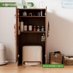 하우스키핑 캐비닛, 시윤징 에코백스 청소 캐비닛, 청소도구 보관 캐비닛, 로봇 청소기 보관 캐비닛