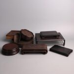 흑단베이스 견고한 목재 티테이블 티세트 꽃 예술 티룸 티세식 티세트 장식품 섀시 티쟁반 꽃병 받침대 조각