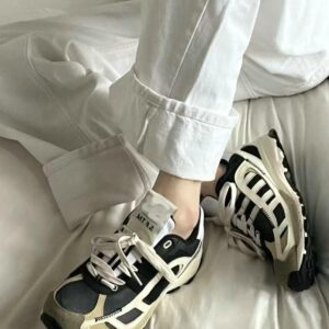 SFTM-002 공동 브랜드 Shadowturf 레트로 러닝화 스니커즈 대드화 남성 및 여성용 플랫 캔버스화