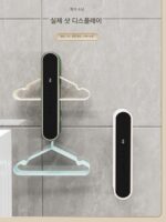 발코니 공간 활용 아티팩트 세탁기 옷걸이 수납장 발코니 벽면 욕실 - 이미지 2