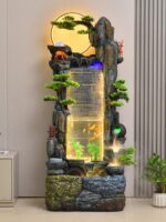 바위 정원과 분수 수경 거실 발코니 사무실 안뜰 순환 바람 물레방아 가습 이사 축하 행운 장식품