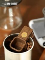 MHW-3BOMBER 봄버 조브 원목 계량스푼 커피콩/가루 일본산 호두 짧은 손잡이 스푼 10g - 이미지 2