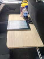 자동차 소형 식탁 자동차 접이식 컴퓨터 테이블 필기 테이블 뒷좌석 자동차 노트북 스탠드 자동차 소형 테이블 - 이미지 4