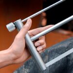 야외 다기능 톱 휴대용 캠핑 바베큐 도구 빠른 접이식 톱날 야외 생존 톱 - 이미지 3