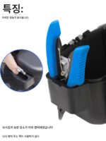 SAMOLLA 다기능 2중 낚싯바늘 및 낚싯바늘 보관함 벨트걸이 바다낚시 개울낚시 미끼 액세서리 상자 - 이미지 5