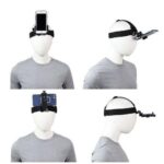 GoPro 헤드밴드 헤드마운트 스포츠 카메라 폰 홀더 DJI Insta360 X GO2 SJCAM C200 - 이미지 5