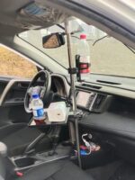 자동차 노트북 스탠드 식탁 자동차 접이식 테이블 메인 및 부조종사 사무실 공부 테이블