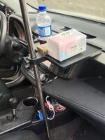 자동차 노트북 스탠드 식탁 자동차 접이식 테이블 메인 및 부조종사 사무실 공부 테이블 - 이미지 4