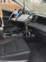 자동차 노트북 스탠드 식탁 자동차 접이식 테이블 메인 및 부조종사 사무실 공부 테이블 - 이미지 5