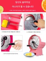 과일, 감자, 야채 슬라이스용 다기능 레몬 슬라이서, 밀크티 숍에 적합한 두께 조절이 가능한 더블 슬롯 - 이미지 4