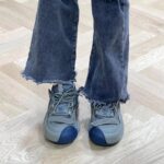 셀러브리티 스타일 니치 디자인 캐주얼 대드 슈즈 여성용 ins 트렌드 2024 봄 신상 두꺼운 밑창 스포츠 슈즈 - 이미지 2