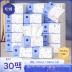 만화 소포장지 가정용 저렴한 냅킨 아기용 화장지 냅킨 aj 화장지