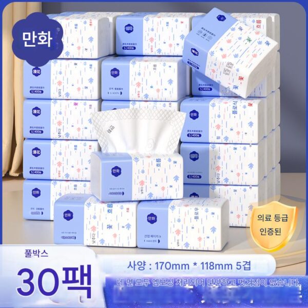 만화 소포장지 가정용 저렴한 냅킨 아기용 화장지 냅킨 aj 화장지