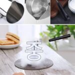 스테인리스 스틸 다기능 설탕 끓이는 우유 냄비 버터 녹이는 냄비 긴 손잡이 커피 꽃 냄비 뜨거운 기름 붓는 유물 - 이미지 2