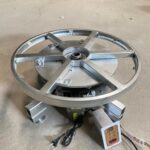 전기 턴테이블 디스플레이 스탠드 무대 원격 제어 속도 조절 라이브 촬영 전기 자동차 디스플레이 스탠드 산업용 다목적 회전 테이블 - 이미지 3