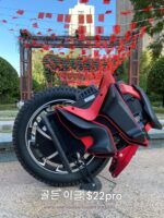 고품질 Kingsong Jincong S22pro 전기 단륜차 균형 자동차 성인 오프로드 체성 감각 오일 스프링 충격 흡수 자전거 - 이미지 4