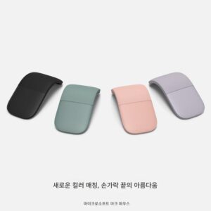 마이크로소프트의 새로운 ARC TOUCH 무선 블루투스 Surface pro456789 초박형 go 폴딩 터치 마우스
